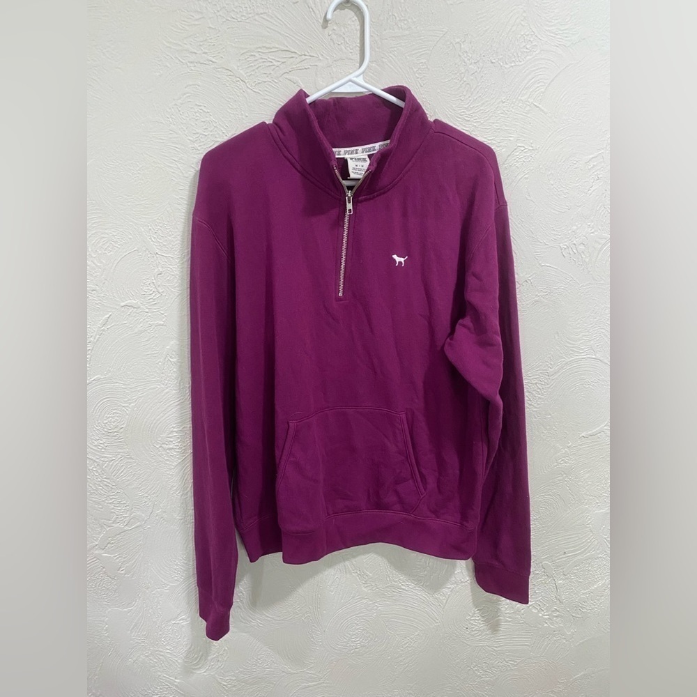 Victoria’s Secret PINK 1/4 zip sweatshirt